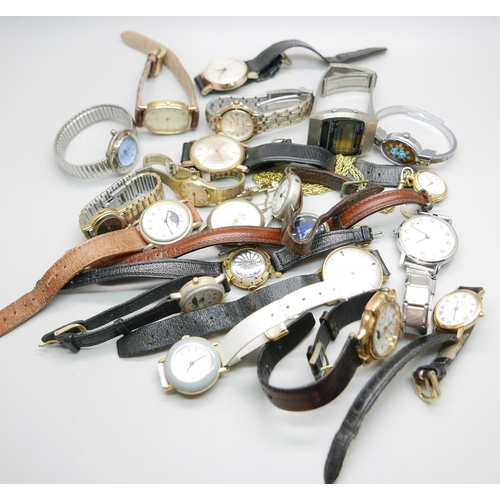 841 - Wristwatches including Kienzle and Smiths