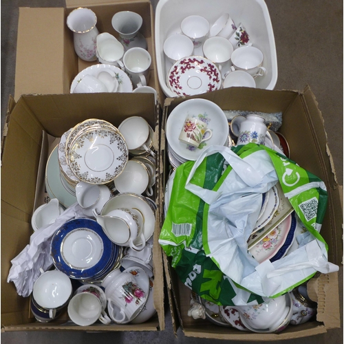 994 - Three boxes of decorative china **PLEASE NOTE THIS LOT IS NOT ELIGIBLE FOR POSTING AND PACKING**