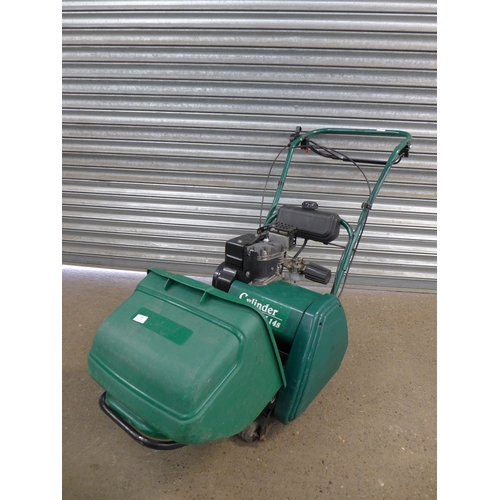 2242 - A Suffolk Punch cylinder petrol driven 14S lawn mower