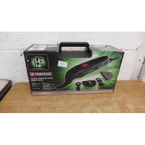 2002 - A Parkside (PMFW310BI) multi-function tool in carry case - sealed in original packaging