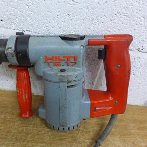 2006 - A Hilti (TE17) 110 rotary hammer drill in metal case