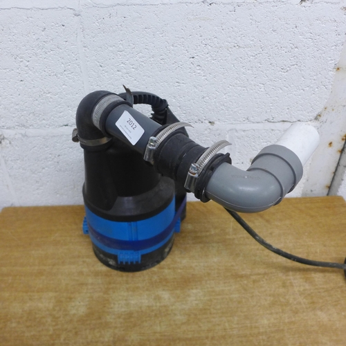 2012 - An ABS Robusta 202TS 230v submersible water pump