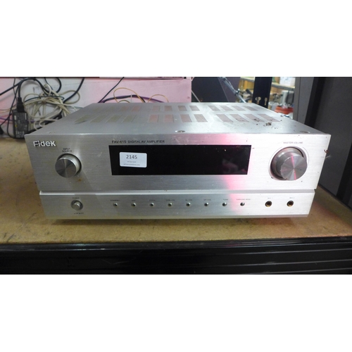 2145 - A Fidek FAV-615 5.1 channel digital amplifier