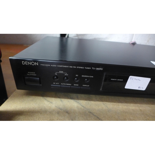 2177 - A Denon (TU-360RD) precision aduio component/AM-FC stereo tuner