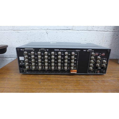 2198 - An Extron System 8 plus 300 MHz video bandwidth universal projector switch unit