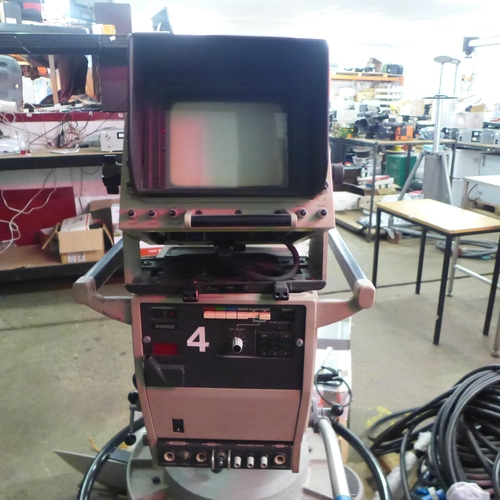 2207 - A Hitachi SK-110A TV broadcasting camera with a W. Vinten Ltd. pneumatic camera dolly (37021094), Hi... 