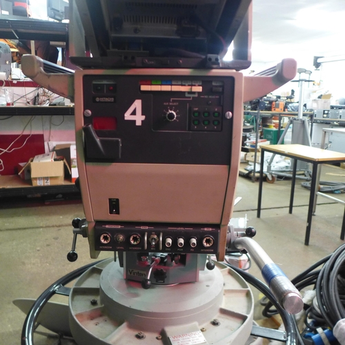 2207 - A Hitachi SK-110A TV broadcasting camera with a W. Vinten Ltd. pneumatic camera dolly (37021094), Hi... 