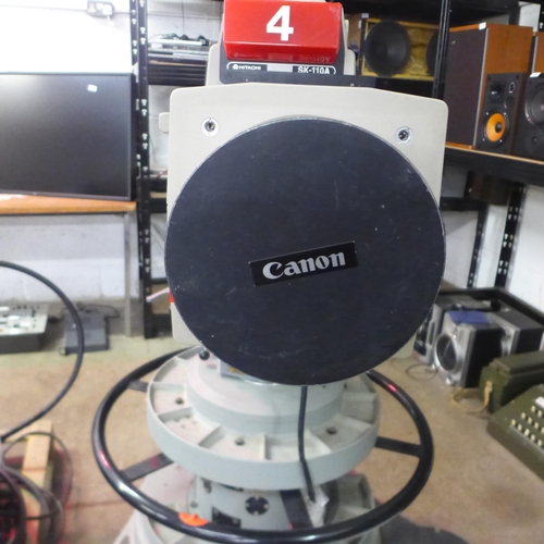 2207 - A Hitachi SK-110A TV broadcasting camera with a W. Vinten Ltd. pneumatic camera dolly (37021094), Hi... 