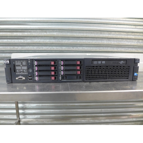 2256 - An HP Proliant (DL380G6) Server Data Blade with 7 x HP invent 146GB 15k SAS hard drives and DVD driv... 