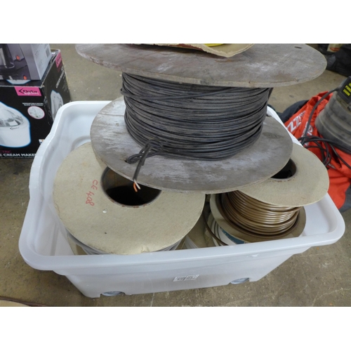 2264 - 12 reels of assrted electrical wire