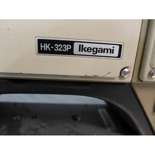 2312 - An Ikegami HK-323P TV broadcasting colour video camera with a Canon HL79E J13X9B3 13x zoom lens