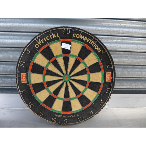 2321 - An MY dartboard with 3 darts