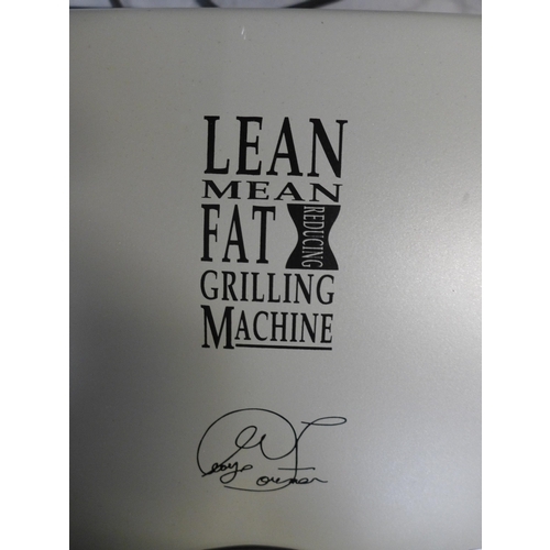 2269 - A Gorge Forman lean mean fat reducing grilling machine hot plate grill