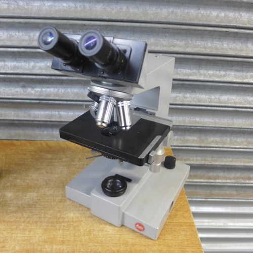 2348 - 3 Microscopes; Leitz Wetzlar SM-Lux Mitutoyo 10303634 and Pyser-SGI