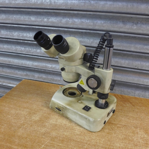 2348 - 3 Microscopes; Leitz Wetzlar SM-Lux Mitutoyo 10303634 and Pyser-SGI