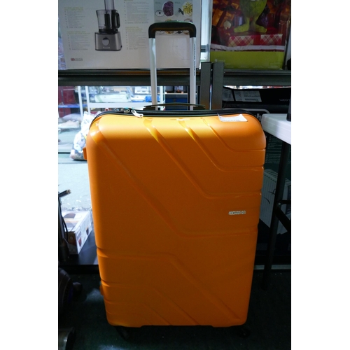 3355 - American Tourister Jetdriver Orange Large 79cm  4 Wheel Spinner Hardside Suitcase (317-14) *This lot... 