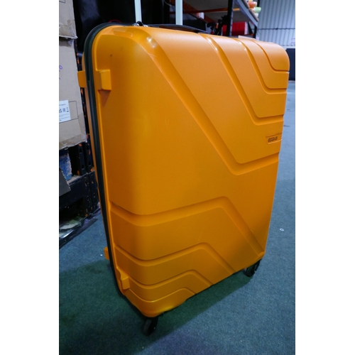 3355 - American Tourister Jetdriver Orange Large 79cm  4 Wheel Spinner Hardside Suitcase (317-14) *This lot... 