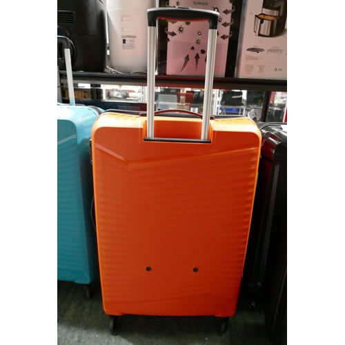 3362 - American Tourister Jetdriver Orange Large 79cm  4 Wheel Spinner Hardside Suitcase (317-189) *This lo... 