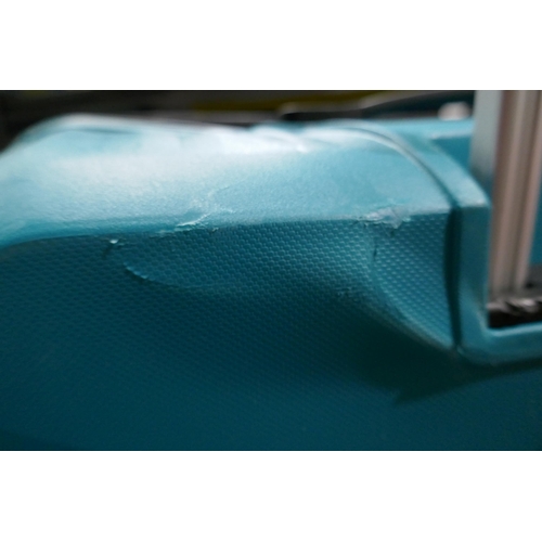 3363 - American Tourister Jetdriver Teal Large 79cm  4 Wheel Spinner Hardside Suitcase (317-385) *This lot ... 