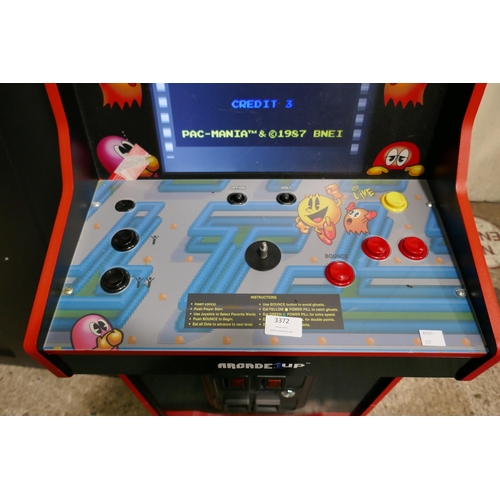 3372 - Arcade1Up Pacman Arcade Game , Original RRP £339.99 + VAT (317-396) *This lot is subject to VAT