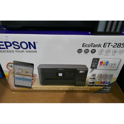 3377 - Epson Et-2851 Ink Jet Printer, Original RRP £199.99 + VAT (317-18) *This lot is subject to VAT