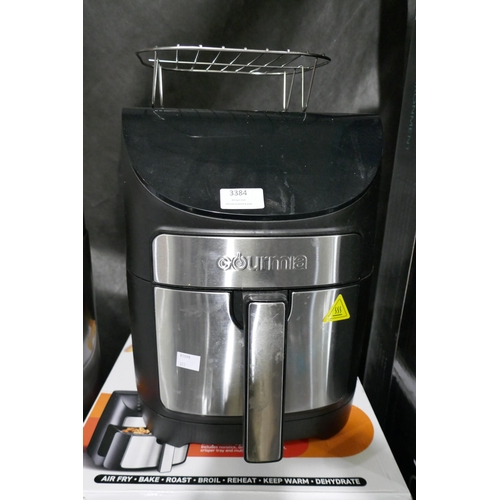 3384 - Gourmia Air Fryer 7Qt     (317-1) *This lot is subject to VAT