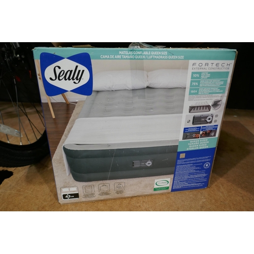 3400 - Sealy Fortech Airbed with built in pump     (316-298/924) *This lot is subject to VAT