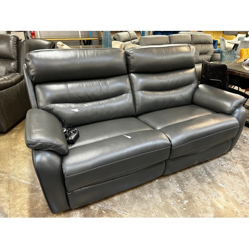1432 - A Fletcher 2.5 Seater Leather power Recliner, Original RRP £1124.99 + VAT (4200-1) *This lot is subj... 