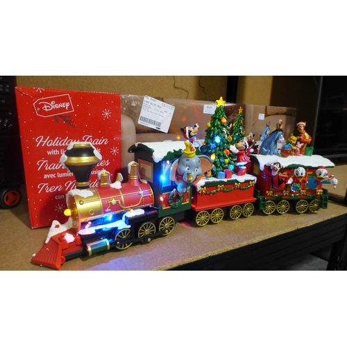 3029 - Disney light up Holiday Train (317-339) *This lot is subject to VAT