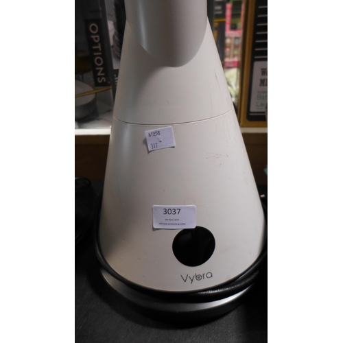 3037 - Vybra 3 In 1 White Heater - No Remote, Original RRP £119.99 + VAT (317-310) *This lot is subject to ... 