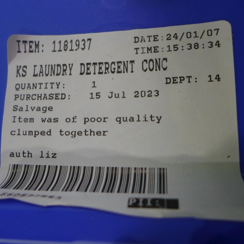 3040 - Kirkland Signature Laundry Detergent, Stackable Shoe Boxes (317-332,511) *This lot is subject to VAT
