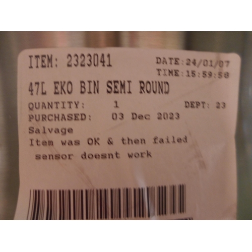 3049 - 47L Eko Semi Round Bin   (317-334) *This lot is subject to VAT
