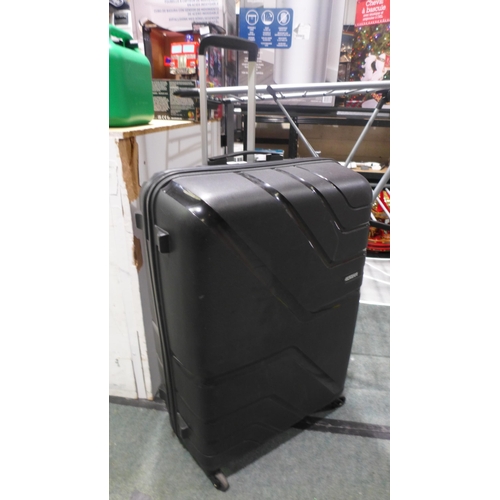 3055 - American tourister Jetdriver Large 79Cm 4 Wheel Spinner Hardside Suitcase  (317-608) *This lot is su... 