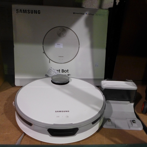 3091 - Samsung Jet Bot Cordless Robot Vacuum Cleaner, Original RRP £449.99 + VAT (317-222) *This lot is sub... 