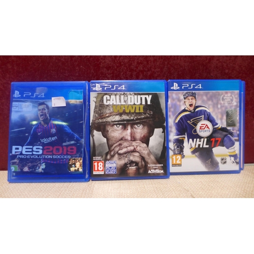 3099 - 8 playstation 4 games inc Call of Duty Vanguard, Red Dead redemption 2, Fallout 4 etc