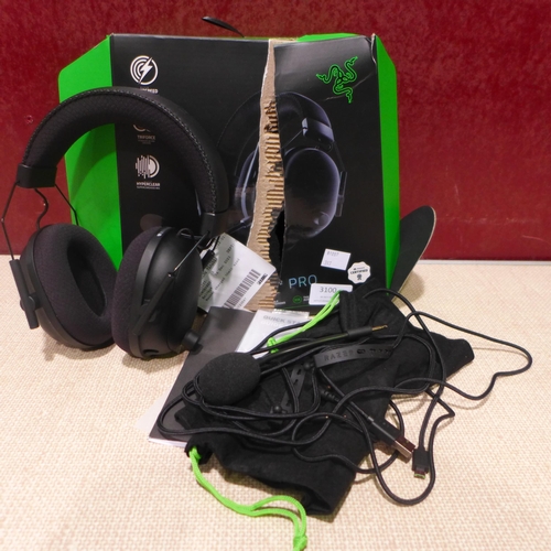 3100 - Razer Black shark V2 Pro Gaming Headset, Original RRP £99.99 + VAT (317-199) *This lot is subject to... 
