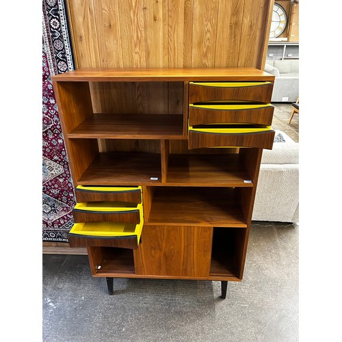 1494 - An Arne walnut storage cabinet