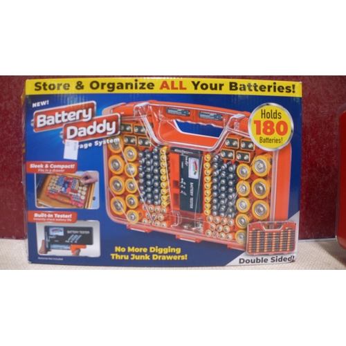3126 - Battery Daddy Storage     (317-638) *This lot is subject to VAT