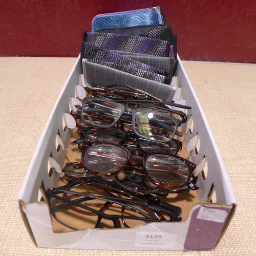 3129 - Quantity Of Mixed Fgx Ladies & Gents Reading glasses (317-610-622) *This lot is subject to VAT