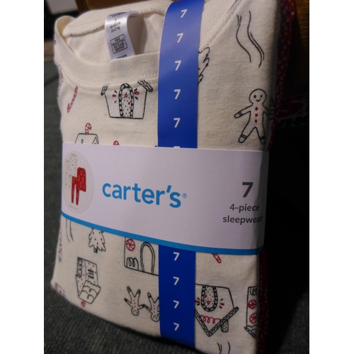 3161 - A large quantity of Kid's Carter 4 piece sleepwear sets, various sizes/colours *This lot is subject ... 