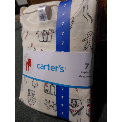 3162 - A large quantity of Kid's Carter 4 piece sleepwear sets, various sizes/colours *This lot is subject ... 
