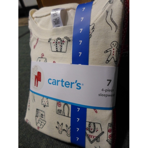 3163 - A large quantity of Kid's Carter 4 piece sleepwear sets, various sizes/colours *This lot is subject ... 