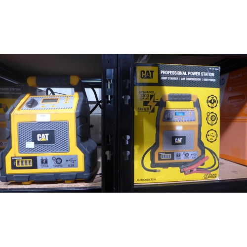 3181 - Cat Jump Starter 1200 Amp - Model cj1000Dxt  (317-248) *This lot is subject to VAT