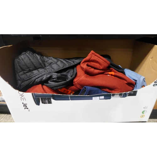 3194 - Quantity of Men's Jackets & Jumpers, various sizes, styles, etc. *This lot is subject to VAT