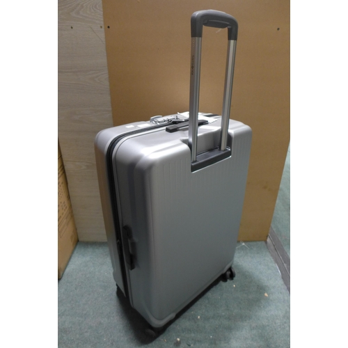 3199 - Samsonite Amplitude Grey Large Hardside Case (317-235) *This lot is subject to VAT