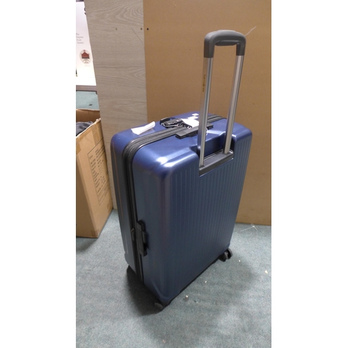 3200 - Samsonite Amplitude Blue Large Hardside Case (317-236) *This lot is subject to VAT