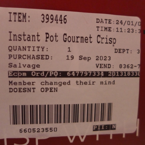 3207 - Instant Pot One Lid 6.2L , Original RRP £159.99 + VAT (317-234) *This lot is subject to VAT
