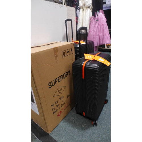 3218 - Superdry 2Pc Luggage Set    , Original RRP £149.99 + VAT  (316-282) *This lot is subject to VAT