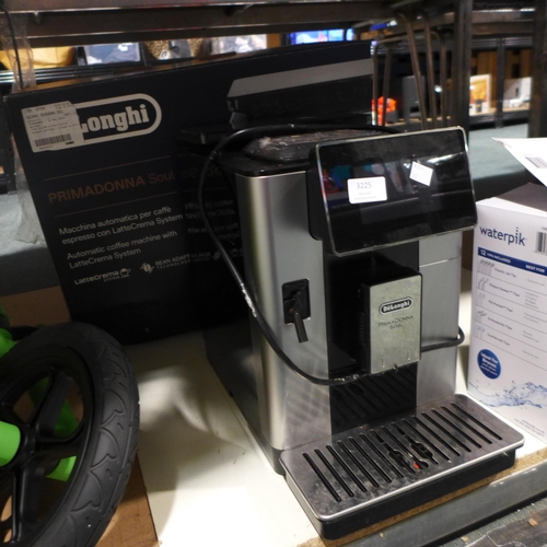 3225 - Delonghi Primadonna Soul Coffee Machine - Model Ecam610.55.Sb, Original RRP £799.99 + VAT (317-389) ... 