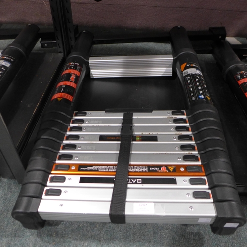 3247 - Batavia Telescopic Ladder 3.27M BAT7063668 , Original RRP £119.99 + VAT  (316-355) *This lot is subj... 